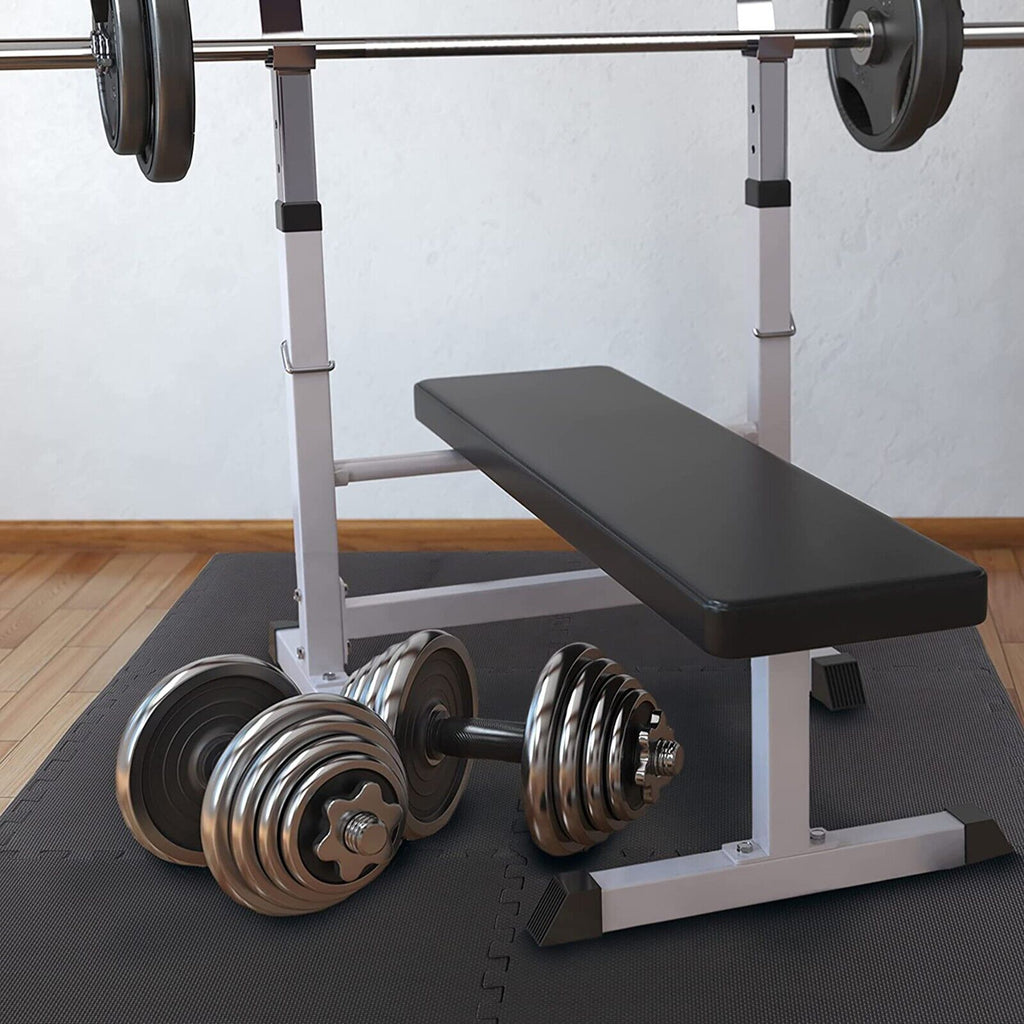 INTERLOCKING EVA SOFT FOAM EXERCISE FLOOR MATS GARAGE OFFICE KIDS PLAY